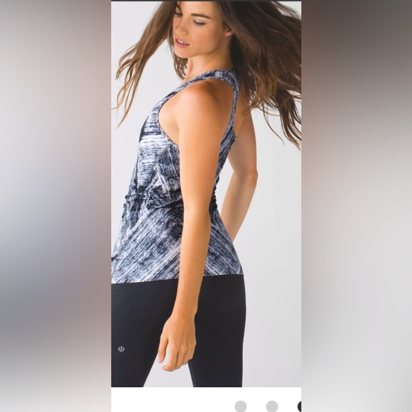 Lululemon Cool Racerback SIZE-2/ NWOT
Heat Wave White Black - Picture 3 of 3